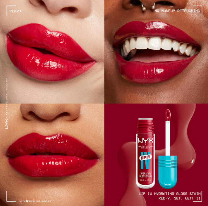 NYX Lip IV Hydrating Gloss Serum