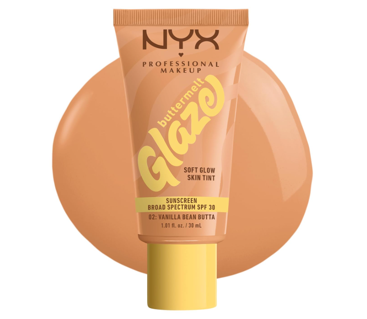 NYX Buttermelt Glaze Soft Glow Skin Tint SPF30