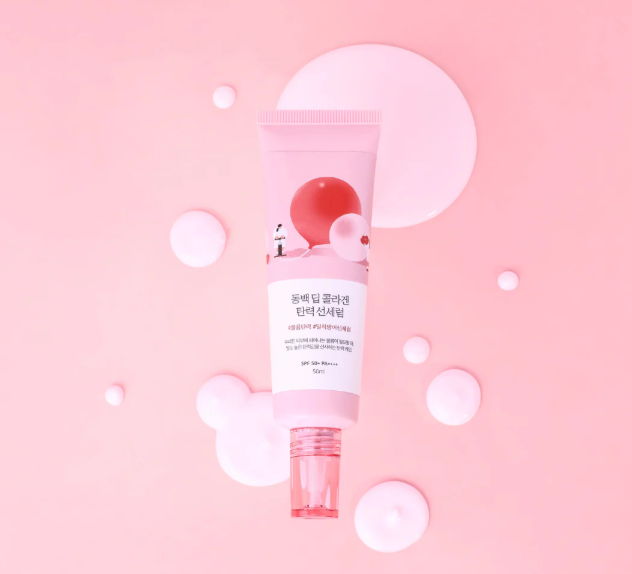 Roundlab Camellia Deep Collagen Firming Sun Serum