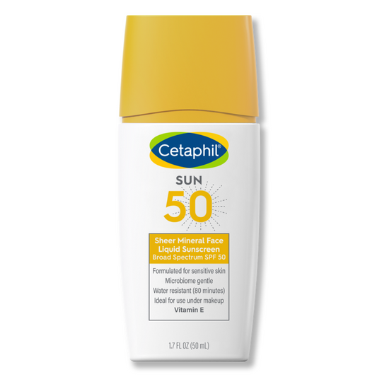 Cetaphil Sheer 100% Mineral Liquid Sunscreen SPF 50