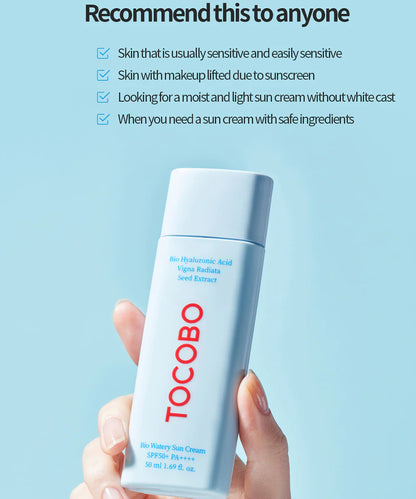 Tocobo Bio Watery Sun Cream SPF50+ Pa++++