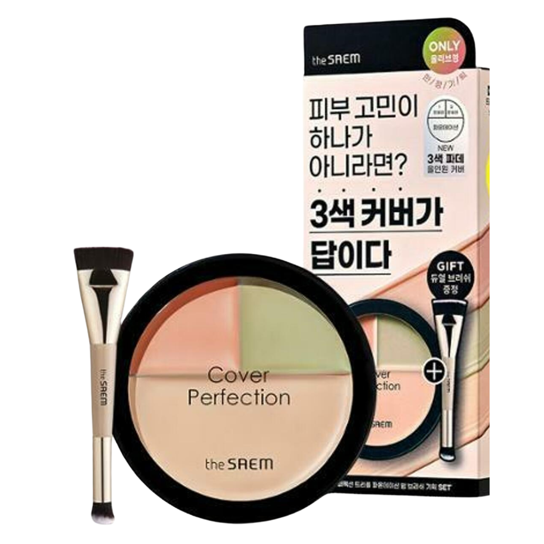 The Saem - Cover Perfection Triple Foundation Balm Set