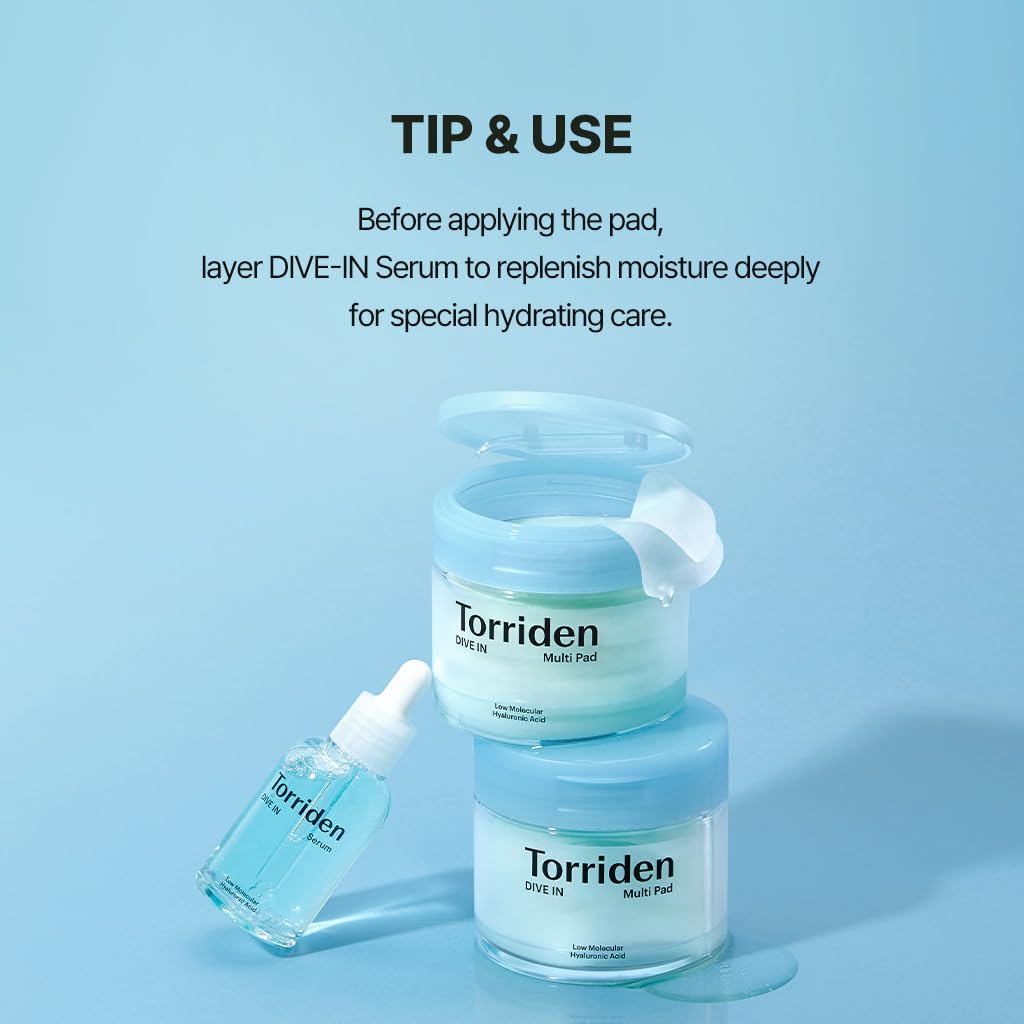 Torriden DIVE-IN Low Molecular Hyaluronic Acid Multi Pad