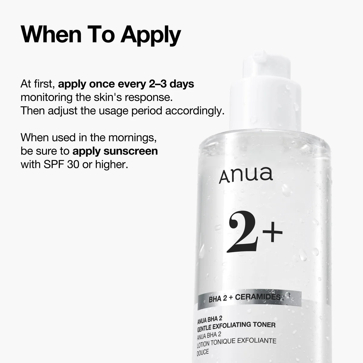 Anua Bha 2% Gentle Exfoliating Toner 150ml