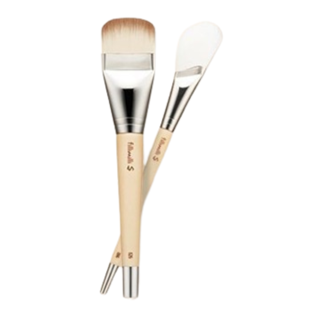 fillimilli - Glow Fitting Base Makeup Brush Duo Set