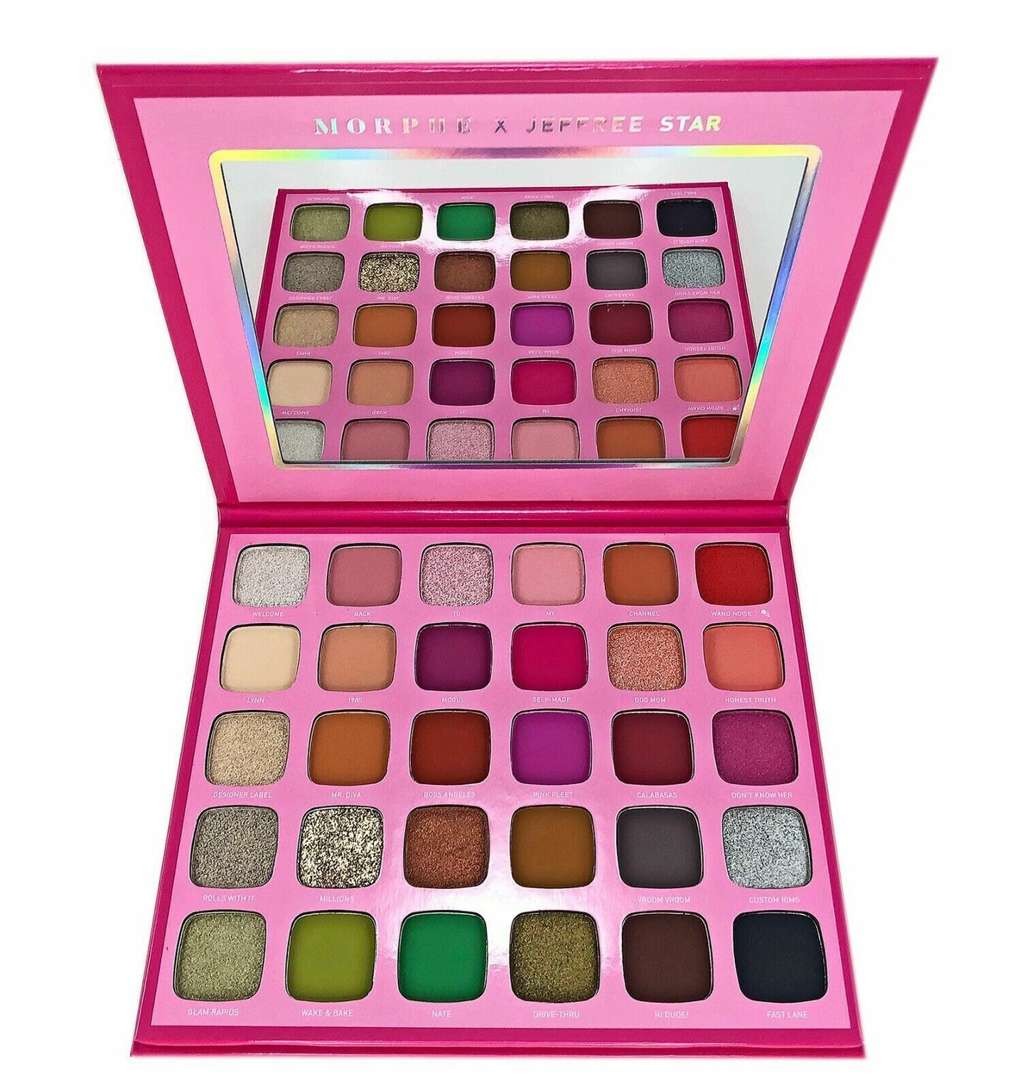 Morphe x Jeffree Star Eyeshadow Palette