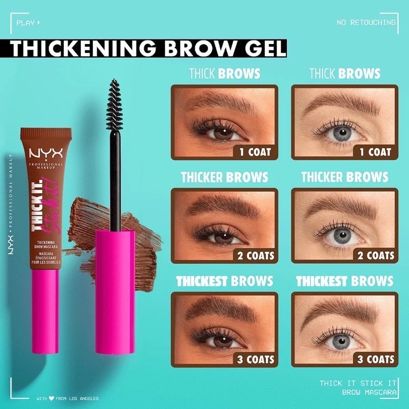 NYX Thick It Stick It Brow Gel Mascara