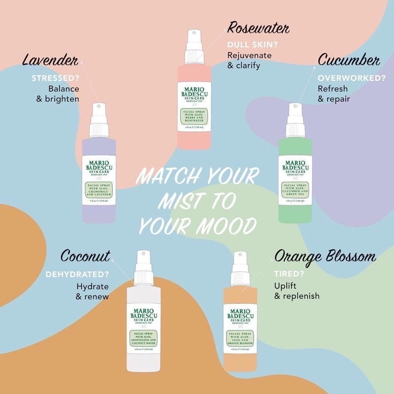 Mario Badescu Facial Mist Setting Spray