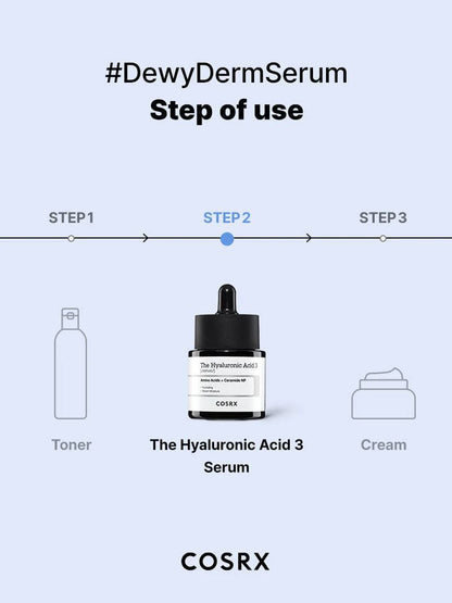 Cosrx The Hyaluronic Acid 3 Serum 20ml