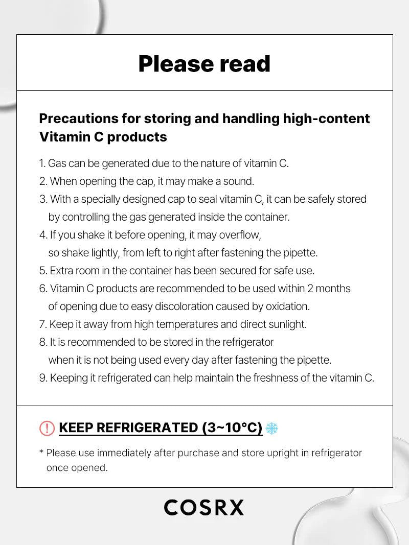 Cosrx The Vitamin C 23 Serum 20G