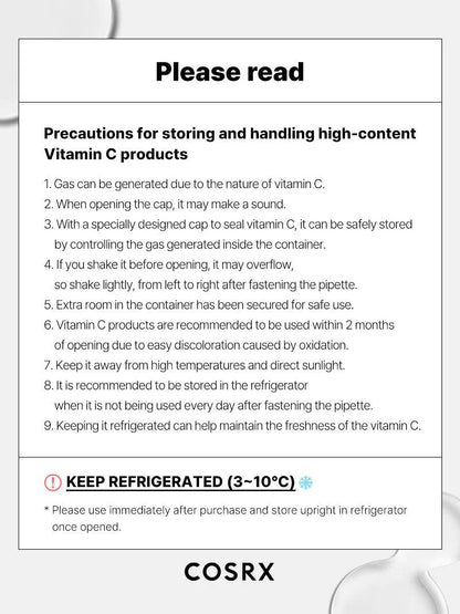 Cosrx The Vitamin C 23 Serum 20G